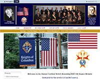 Samual Cardinal Stritch Assembly #205 Web Site